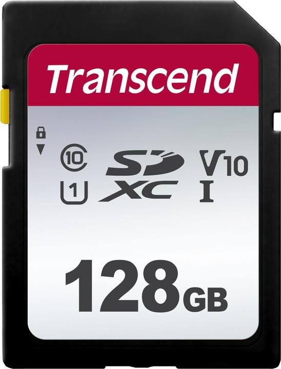 Transcend SDXC 300S (128 GB, SDXC, U3, UHS-I)