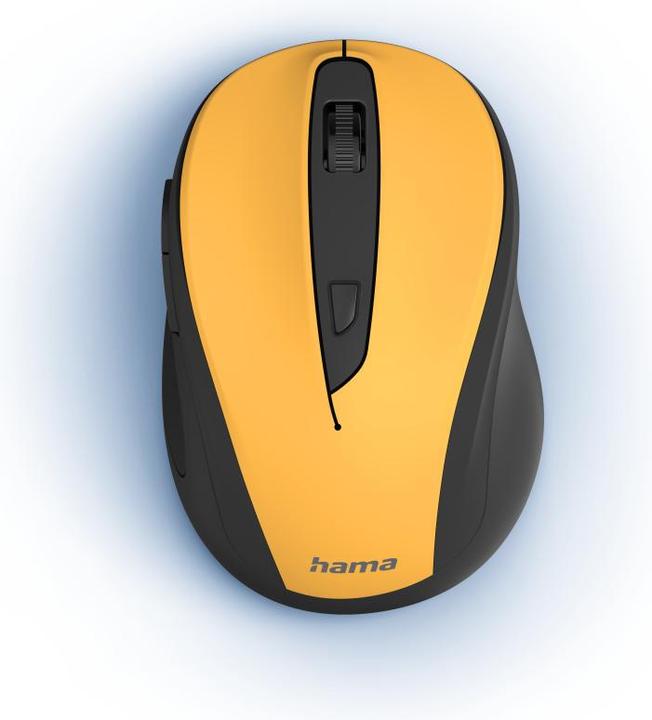 Produktbild Hama Wireless 6-Tasten Maus MW-400 V2 Signalgelb (Kabellos)