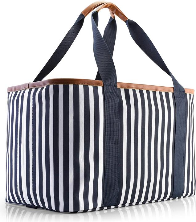 Selinchen Premium Einkaufskorb Blau Weiss