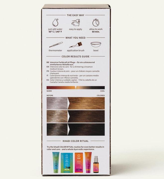 Produktbild Khadi Pflanzenhaarfarbe (Braun)
