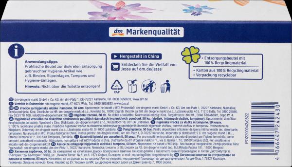Actual product image dm Jessa Disposal bag (50 x)