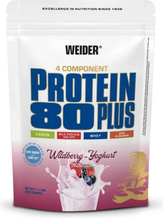 Actual product image Weider Protein 80 Plus (Hazelnut, 1 pcs., 500 g)
