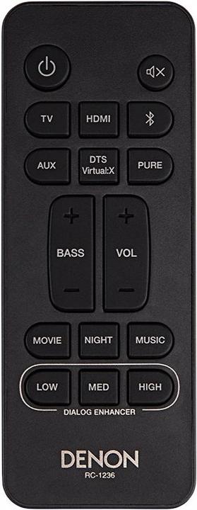 Image du produit Denon Barre sonore DHT-S216 (120 W, Canal 2.1)