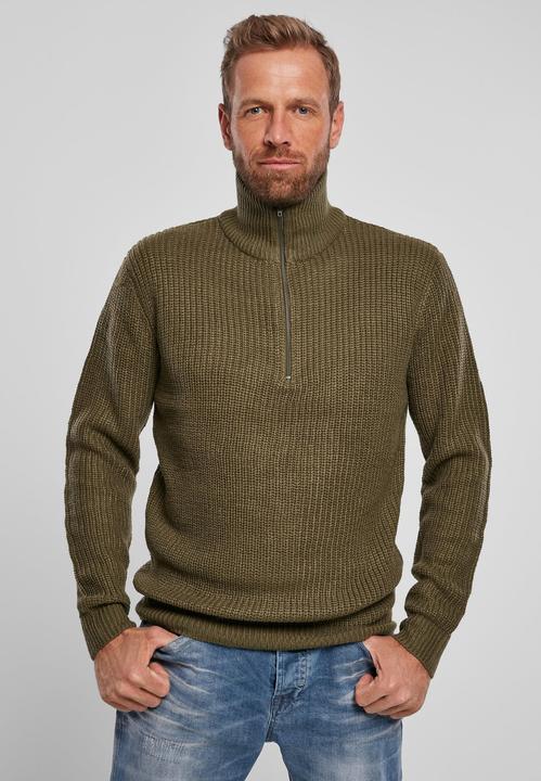 Produktbild Brandit Marine Pullover Troyer (M)