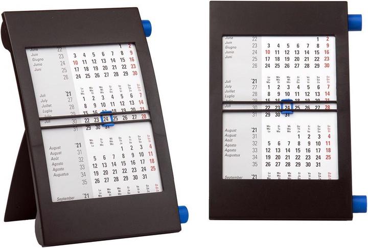 Image du produit Simplex Calendrier de bureau de 3 mois (De part et d'autre, Non contraignant, Allemand, Français, Italien, Rhaeto-Romanique)