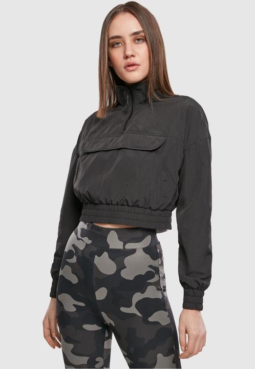 Image du produit Urban Classics Ladies Cropped Crinkle Nylon Pull Over Jacket (XXL)