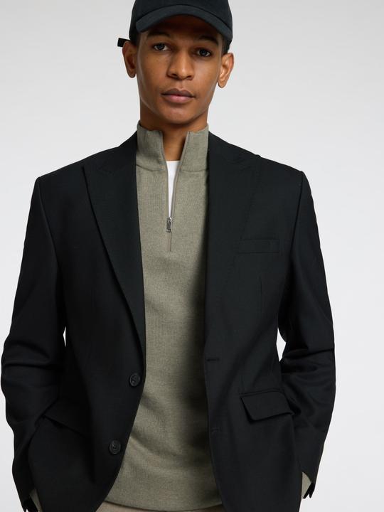 Actual product image Selected Homme Half-zip knitted jumper (XXL)