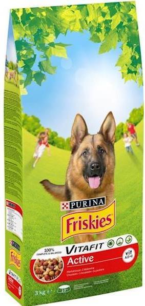 Immagine prodotto Purina ONE Friskies Active Dog Beef 3kg (Adulto, 3000 g)