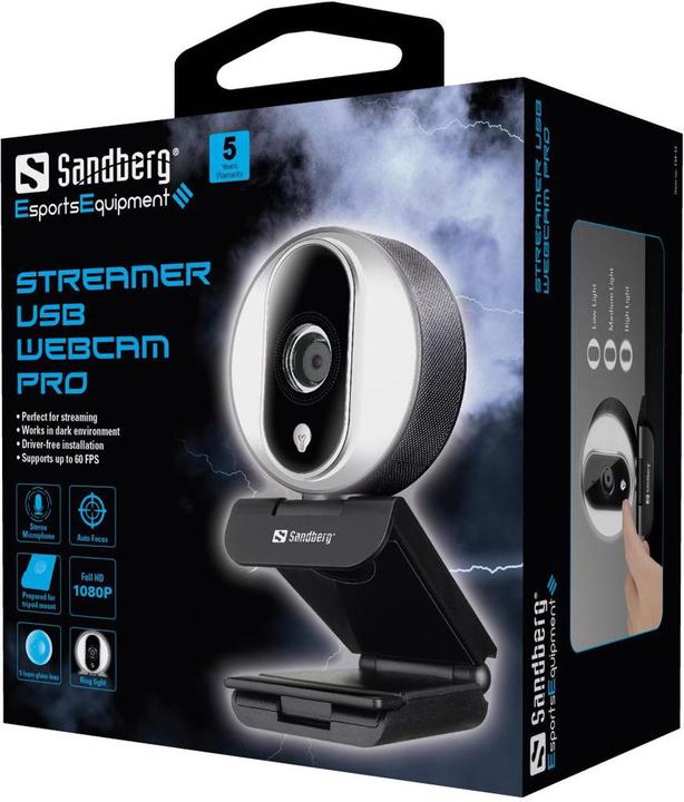 Productafbeelding Sandberg Streamer Pro (2 Mpx)