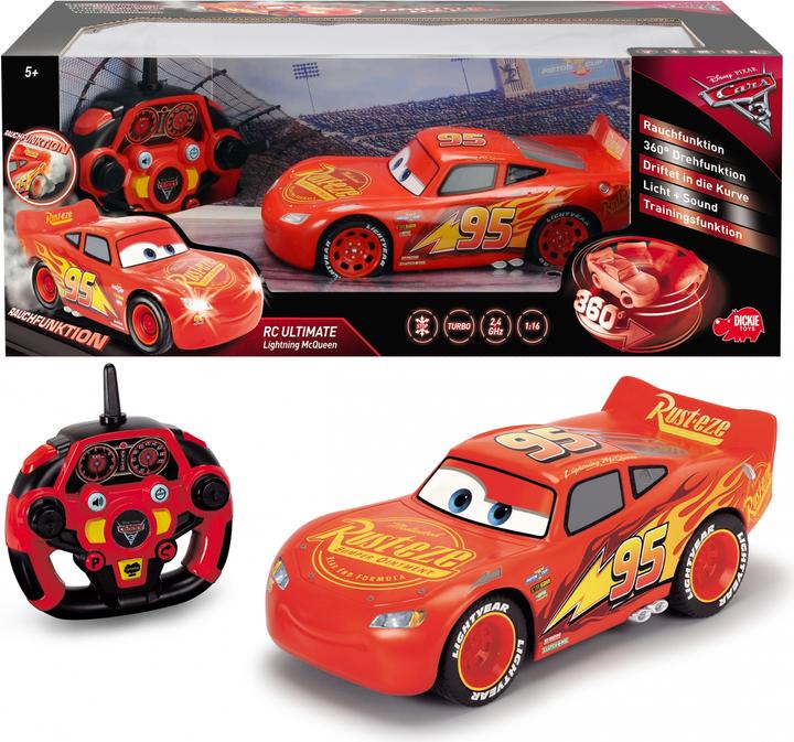 Actual product image Dickie RC Cars 3 Ultimate Lightning McQueen