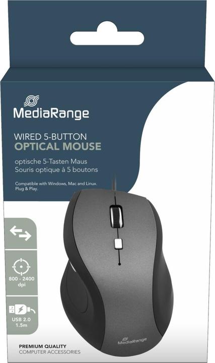 Produktbild MediaRange MROS202 (Kabelgebunden)