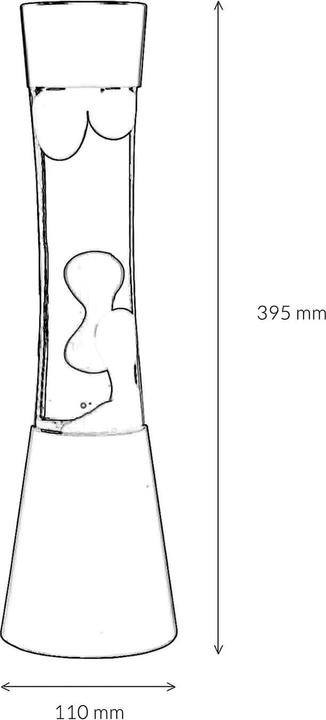 Actual product image Licht-Erlebnisse Lava lamp Ringo (210 lm, G9)