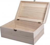 Produktbild Rayher Holz-Koffer mit Antikbeschlag
