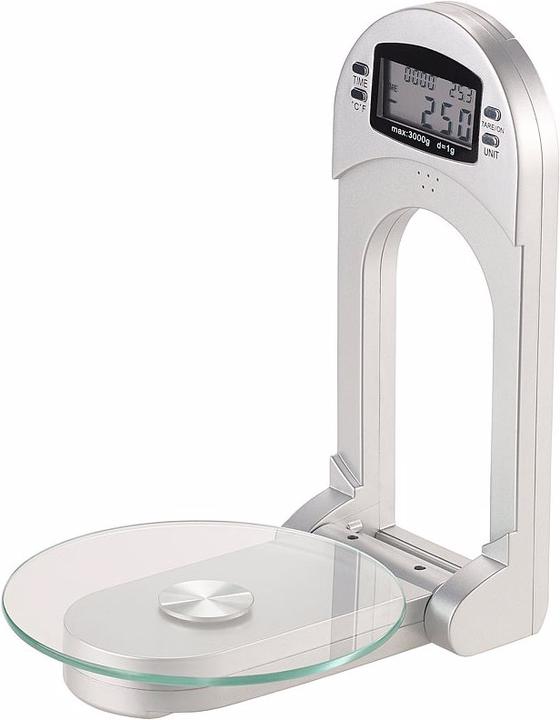 Actual product image Rosenstein & Söhne Digital kitchen scale for wall mounting (foldable)