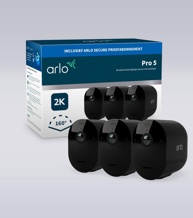 Produktbild Arlo Pro 5 3 Kit (2560 x 1440 Pixels)
