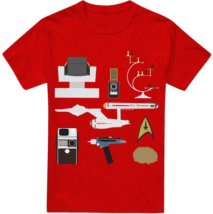 Actual product image Unisex Adult The Original Series Gift Set T-Shirt (XL)