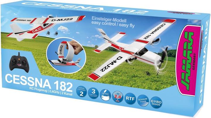 Immagine prodotto Jamara Cessna 182 Aircraft 2.4GHz Gyro 2CH (Motore multiplo)
