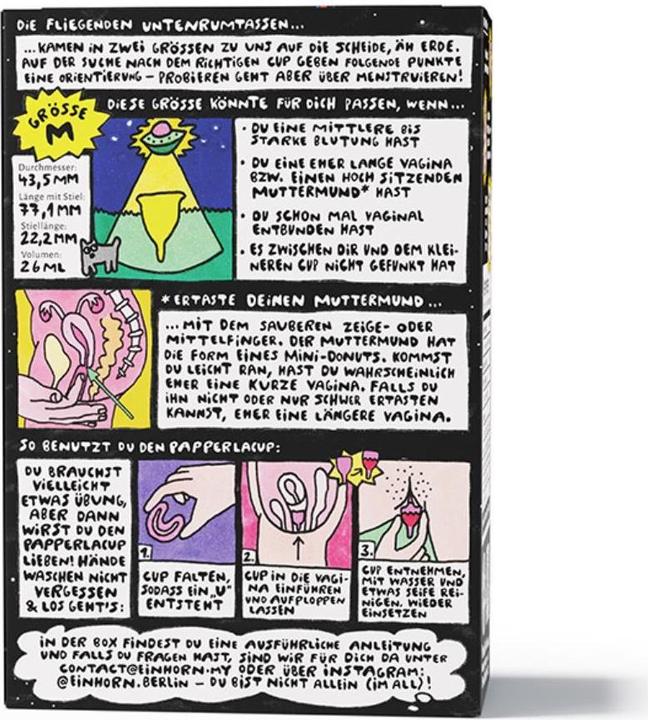 Actual product image Einhorn Condoms Papperlacup (M)