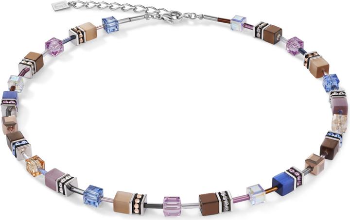 Immagine prodotto Coeur de Lion Collana GeoCube (Vetro, Acciaio inossidabile)