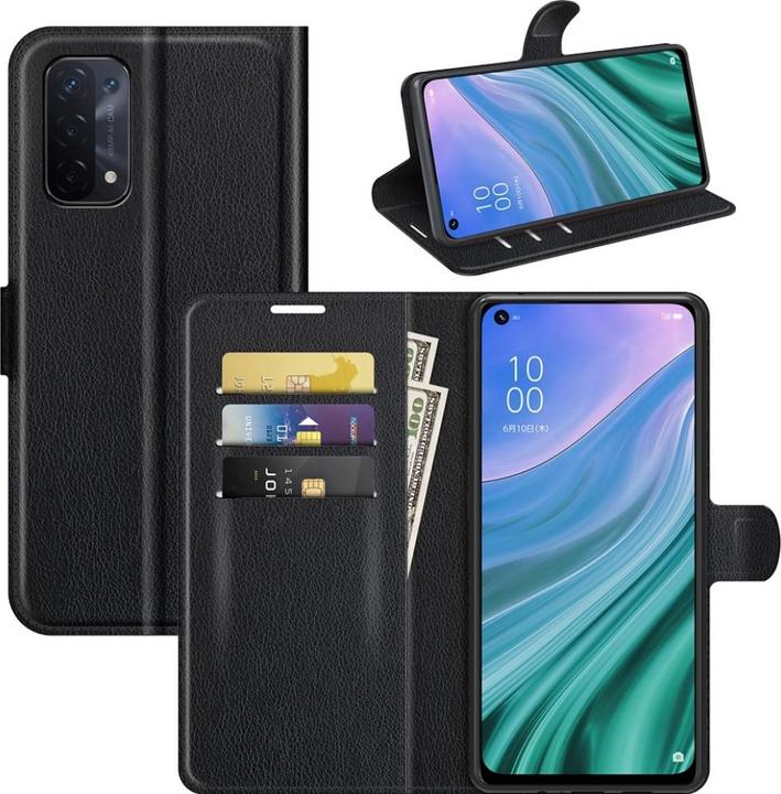 Actual product image Screenguard Oppo A74 5G Leather Guard Leather Case (Oppo A74 5G)