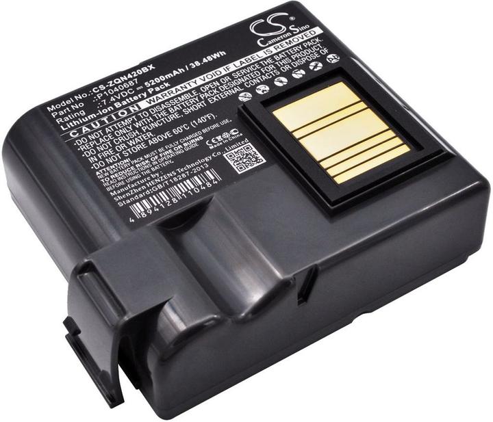 Produktbild Beltrona BELZQN420BX Drucker-Akku 7.4 V 5200 mAh ersetzt Original-Akku P1040687, P1050667-016