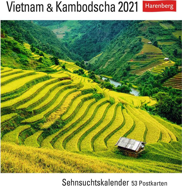 Produktbild Harenberg Kalender Vietnam und Kambodscha 2021 (A5, Kein Einband, Deutsch)