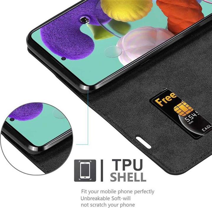 Produktbild Cadorabo Book Invisible Magnet Cover (Samsung Galaxy A51)