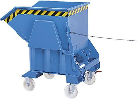 Produktbild eurokraft pro Kippbehälter, Standard-Bauhöhe, ohne Fahrwerk (1200 l)