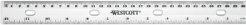 Immagine prodotto Westcott Righello 31,0 cm trasparente (30 cm)