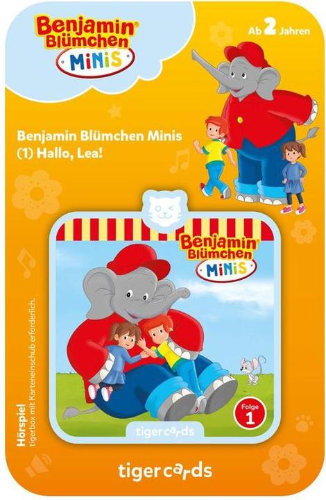 Produktbild Tigermedia Tigercard- Benjamin Blümchen Minis (1): Hallo, Lea! (Deutsch)