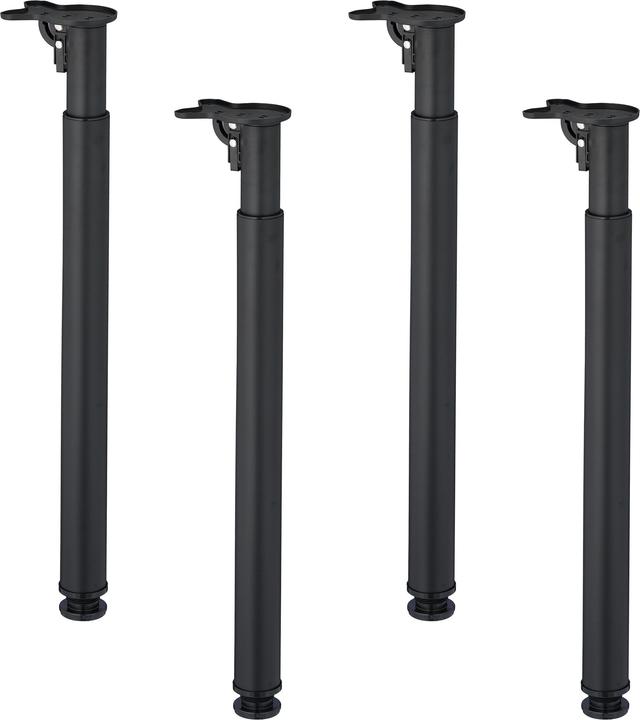 Image du produit Relaxdays 4x pieds-de-table