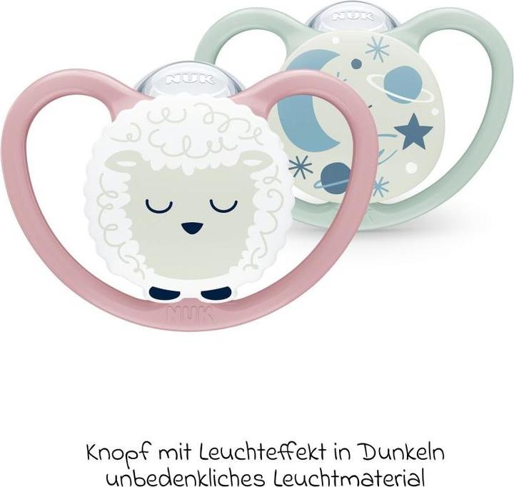 Productafbeelding NUK Ruimtenacht (2 x, 18 - 36 M.)