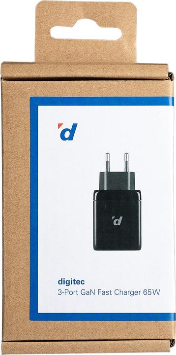 Produktbild Digitec GaN 3-Port Fast Charger (65 W)