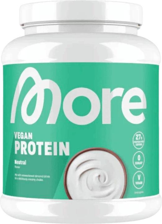 Actual product image More Nutrition Total Vegan Protein (600G can) (Neutral, 1 pcs., 600 g)