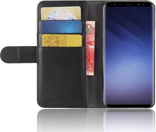 Produktbild MU Classic Echtleder Hülle mit Magnetverschluss (Samsung Galaxy S9+)