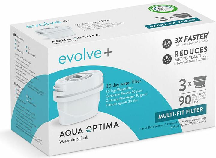Actual product image Aqua Optima Filter for carafe Single Life Evolve (3 pieces) (3 x)