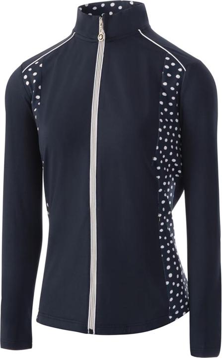 Actual product image Island Green Womens/Ladies Zip Drop Hem Top Layer (S)