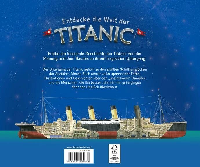 Image du produit Entdecke die Welt der Titanic (Allemand, Joe Fullman, 2021)