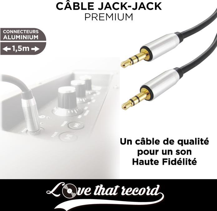 Produktbild Love that record Cable Jack-Jack Premium (1.50 m, 3.5mm Klinke (AUX))