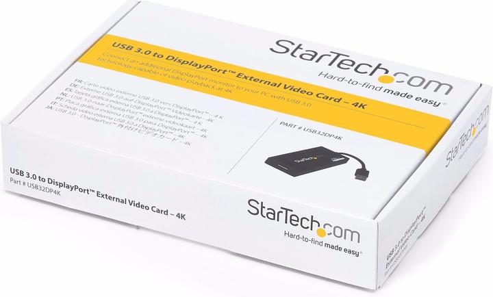 Actual product image StarTech USB 3.0 TO DISPLAYPORT - 4K (USB 3.0, 9 cm)