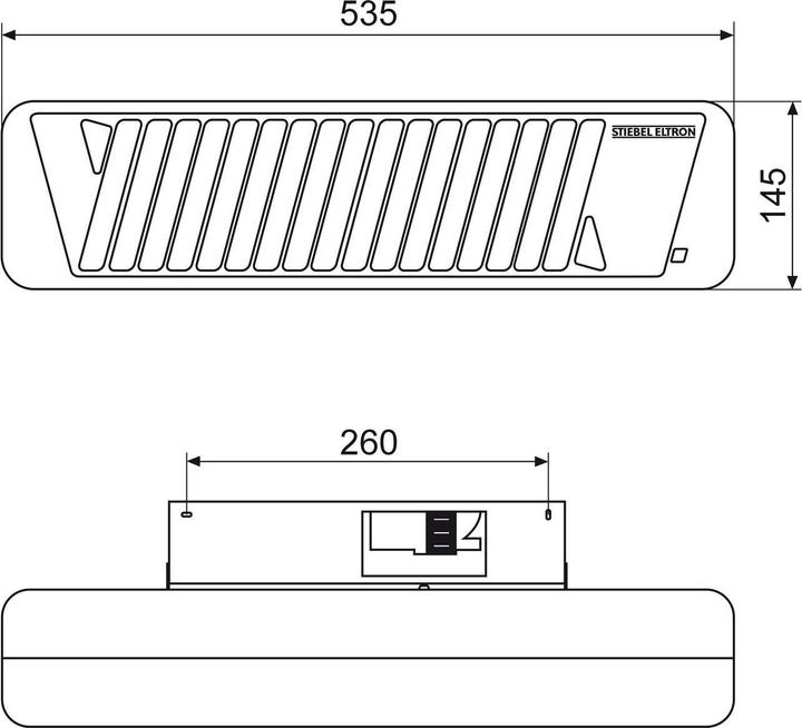 Produktbild Stiebel Eltron IW 120 Infrarot-Quarzstrahler, 1,2 kW, TÜV/GS geprüft, Weiss, ohne Stecker, 230V (1200 W)