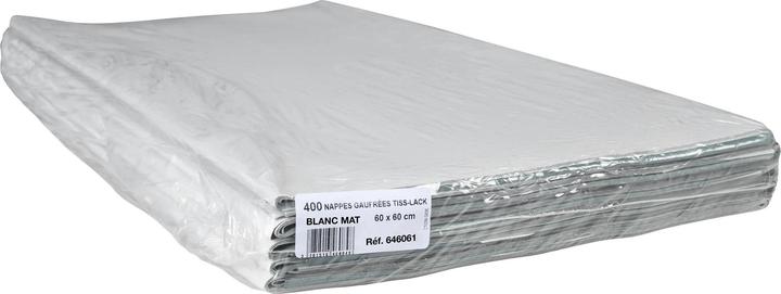Actual product image Biella Cogir tablecloth 60x60, white, pack of 400 pieces (60 x 60 cm)