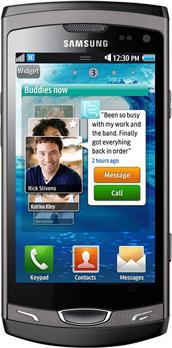 Actual product image Samsung S8530 Wave II - Ebony Gray (1.50 GB, 3.70", 5 Mpx, 3G)