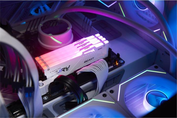 Actual product image Kingston Fury Beast RGB (2 x 16GB, 5200 MHz, DDR5 RAM, DIMM)
