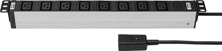Image du produit Steffen Steckdosenleiste ALU MODULAR, 8xC19 (16A/250V) schwarz, 3m/C20 (8 x, C19, 3 m)