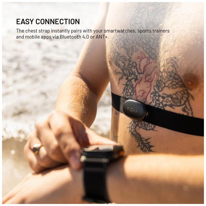 Produktbild Fixed Pulse Dual Brustgurt mit Herzfrequenzmessung HR+HRV-Messung