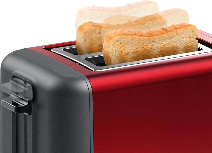 Actual product image Bosch Hausgeräte TAT3P424 toaster 2 slice(s) Black, Red