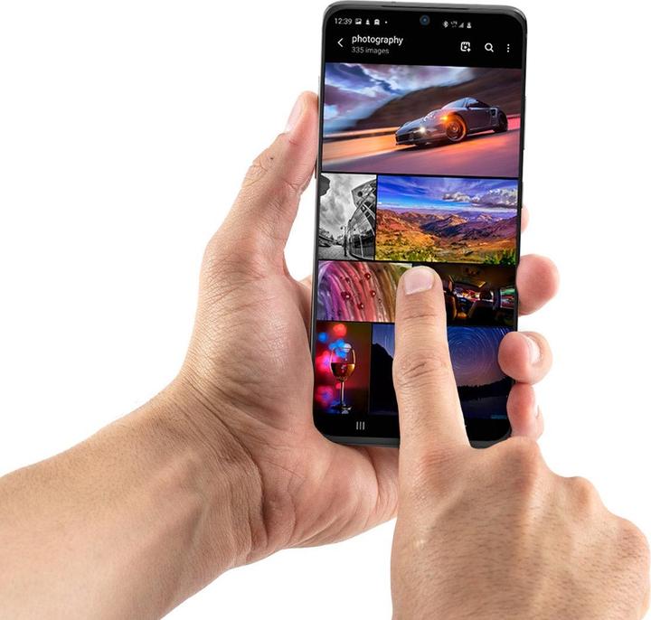 Actual product image Zagg InvisibleShield Ultra Clear+ (1 Piece, Samsung Galaxy S20 Ultra 5G)