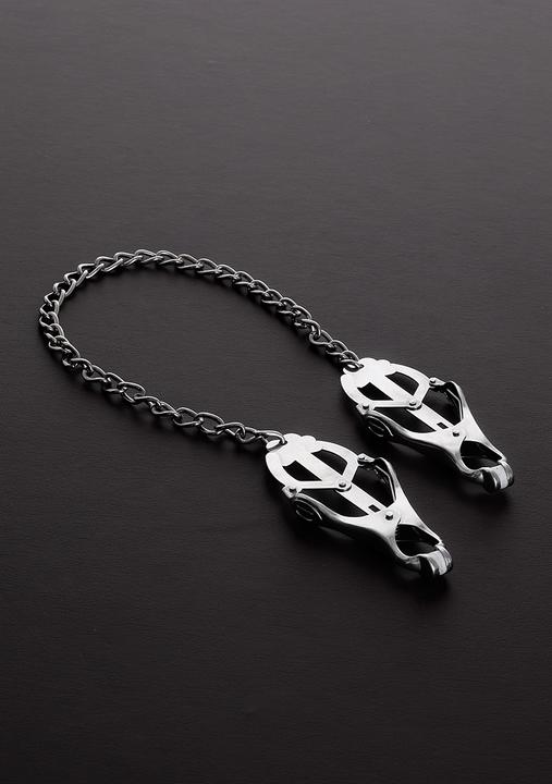 Immagine prodotto Steel Clover Nipple Clamp with Chain