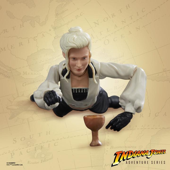 Immagine prodotto Hasbro Statuetta della serie Indiana Jones Adventure Dr. Elsa Schneider (La Dernière Croisade) 15 cm